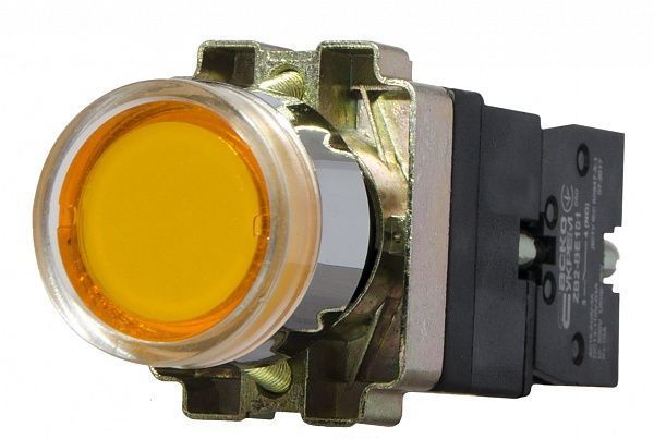 XB2-BW3571 Кнопка с подсветкой желтая A0140010053 фото