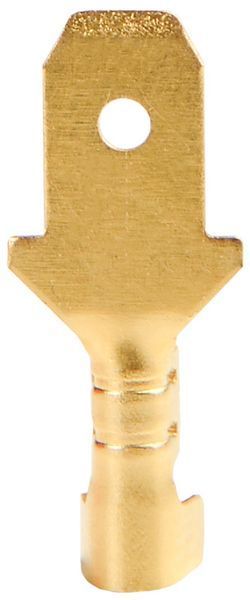 Конектори розрізні без ізоляції (тато) DJ611 - 6,3 (100 шт.) A0060170019 фото