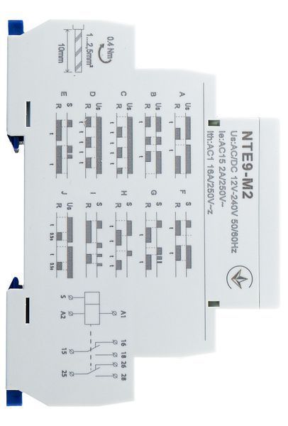 Реле часу асиметричного циклу NTE9-S1 AC/DC 12-240V A0010240007 фото