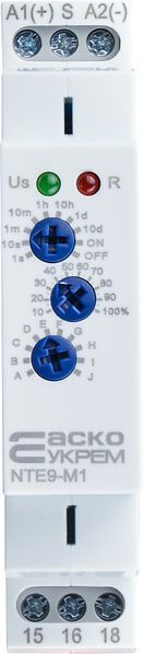 Реле часу багатофункціональне NTE9-M1 AC/DC 12-240V A0010240005 фото