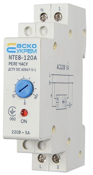 Реле затримки часу на вимкнення NTE8-120A (STE8-120A) A0090050003 фото
