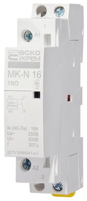 Модульный контактор MK-N 1P 16A 1NO A0040030020 фото