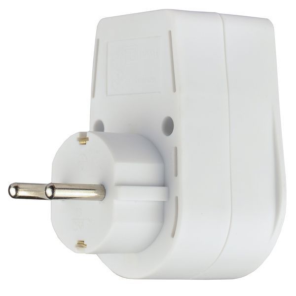Розетка з з/к та вимикачем серії Ornat ECO019001026 фото