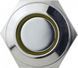 TYJ 16-261 Кнопка металлическая плоская с подсветкой, 1NO+1NC, желтая 220V A0140010094 фото 3