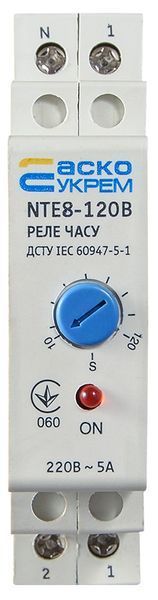 Реле затримки часу на увімкнення NTE8-120В (STE8-120В) A0090050004 фото