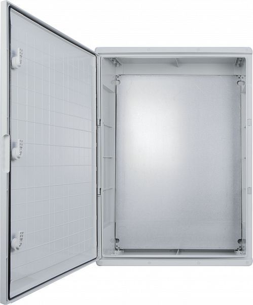 60*80*28 Корпус из АБС-пластика, ударопрочный, с монтажной панелью, непрозрачная дверца, IP65 серии UBox A0270010024 фото