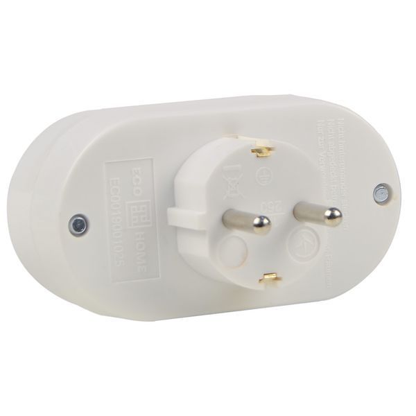 Двійник тип В з з/к білий серії Ornat ECO019001025 фото