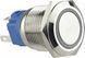 TYJ 19-271  Кнопка металева пласка з підсвічуванням, 1NO+1NC, червона  24V A0140010139 фото 1