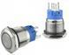 TYJ 19-271  Кнопка металева пласка з підсвічуванням, 1NO+1NC, червона  24V A0140010139 фото 3
