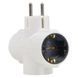 Тройник тип А с з/к белый серии Ornat ECO019001024 фото 3