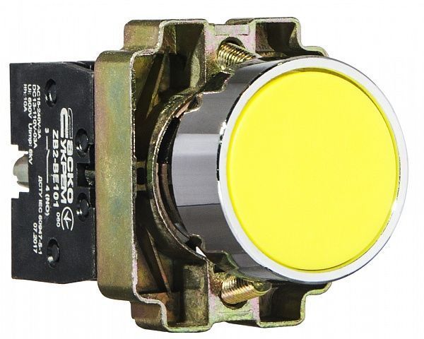 XB2-BA51 Кнопка "Старт" желтая A0140010029 фото