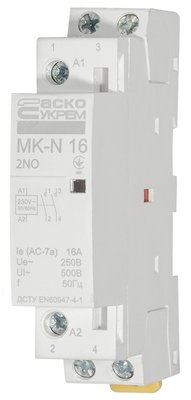 Модульный контактор MK-N 2P 16A 2NO A0040030023 фото