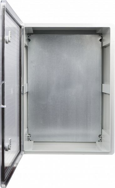 50*70*25 Корпус из АБС-пластика, ударопрочный, с монтажной панелью, прозрачная дверца, IP65 серии UBox A0270010032 фото