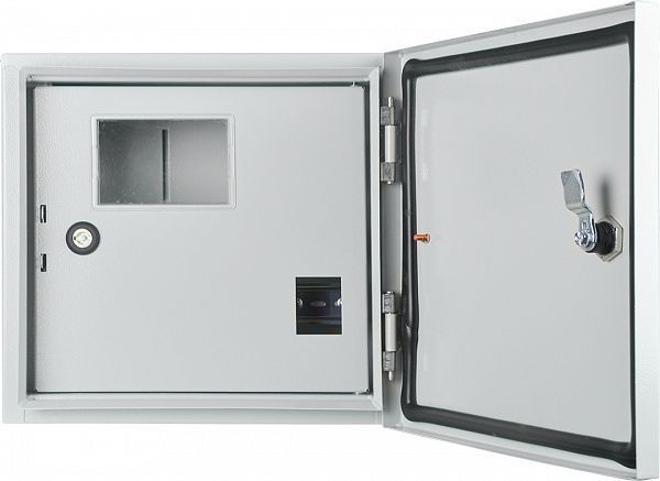 Корпус обліку металевий 4 модулі 1фл, навісний IP54, серії UBox A0260030007 фото