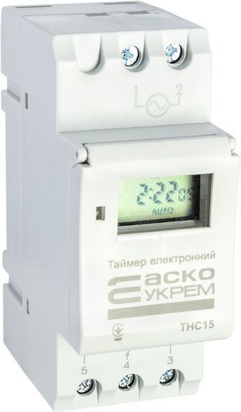 Таймер тижневий електронний THC15 A0090040005 фото