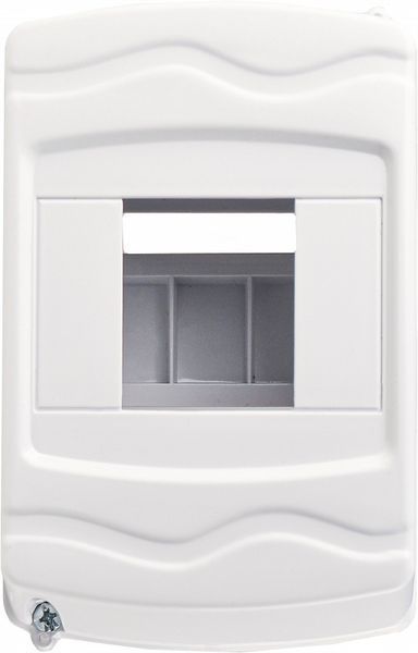 Корпус модульный пластиковый, 4 модуля, навесной, без дверцы, серии UBox A0270010003 фото