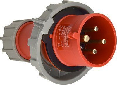Вилка переносна серії UCombi 4P 32А IP 67 A0080010109 фото