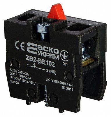 ZB2-BE102 NС Контакт для постов A0140010028 фото