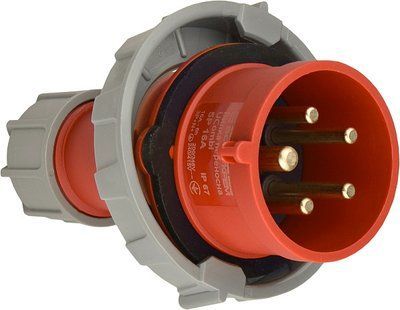 Вилка переносна серії UCombi 5P 16А IP 67 A0080010114 фото