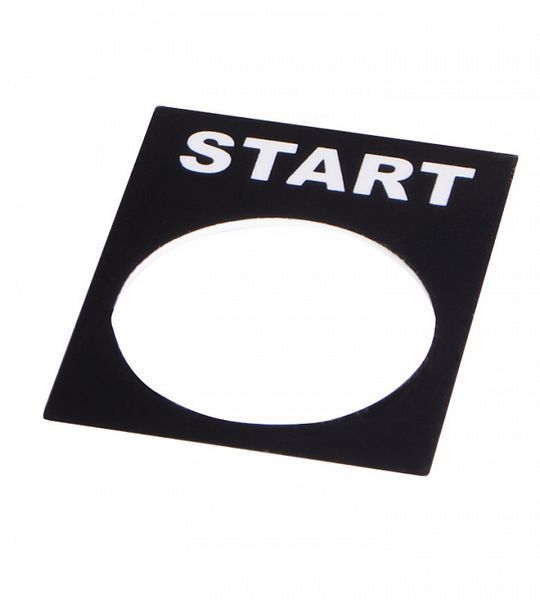 Табличка маркировочная START  A0140010068 фото