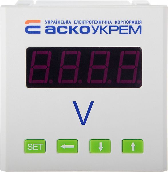 AС вольтметр цифровий 600В 72х72 модель ЦВ-7 A0190010121 фото