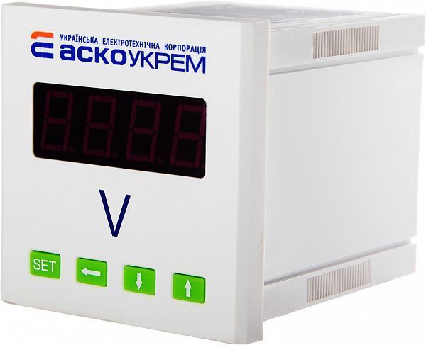 AС вольтметр цифровий 600В 72х72 модель ЦВ-7 A0190010121 фото