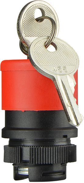 XB2-ES74 Аварійна кнопка з ключем (голова) d30mm A0140050024 фото