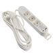 Удлинитель бытовой 3 гн. 5 м с з/к, USB + Type C, белый серии Ornat ECO019001003 фото 2